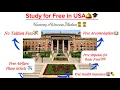 Study in USA For Free University of Madison No Tuition Fees Free Accomodation Airfare And Stipend