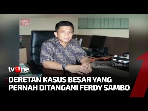 Karir Moncer, Inilah Sederet Kasus Besar Pernah Ditangani Ferdy Sambo