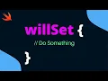 Swift Will Set Blocks for Properties 2021 Xcode 13 iOS