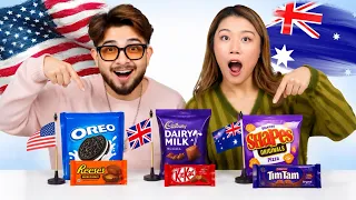 USA vs UK vs Australia Snacks War 