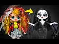 How To Make A Morticia Addams Doll