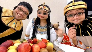 D لما تعمل عيد ميلادك على الطريقة الفرعونيه مع العائله الهنديه في رمضان 