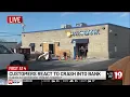 Customers react to crash into PNC bank