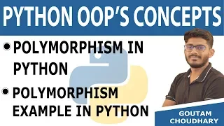Polymorphism in Python - Python Tutorial for Beginners