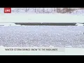 Snow covers parts of Camden SC
