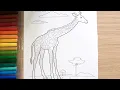Coloring Pages Giraffe coloring Animal coloring Giraffe Coloring Pages for Kids