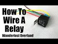 How To Wire An Automotive Relay Switch With Diagram 4 Pin