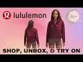 Lululemon Always Effortless Jacket - Wine Berry Try On The Fashion Try On