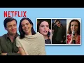 Zoey Deutch Nick Robinson React To Scenes From Voicemails For Isabelle Netflix