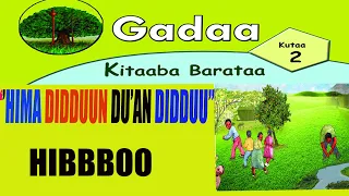 HIMAN DIDDUU HIBBOO GADAA KUTAA 2FFAA BOQONNAA 4FFAA FI 5FFAA 