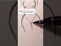 Body TUT tiktok Drawing