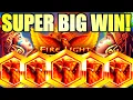 ALL 5 GOLD PHOENIX BIRDS TOP FEATURE FIRE LIGHT ERUPTION Slot Machine ARISTOCRAT GAMING