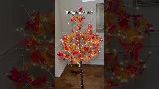 Create a Festive Autumn Tree