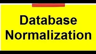 Database Normalization Tutorial for Beginners Database Normalization in SQL