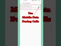 How to use Internet with Calling Use Mobile Data During Call