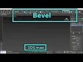 Bevel 3ds max tutorial study Edutech Hindi Tutorial