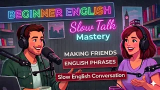 How to Make Friends in English: Easy Conversation Guide | Slow Talk Mastery