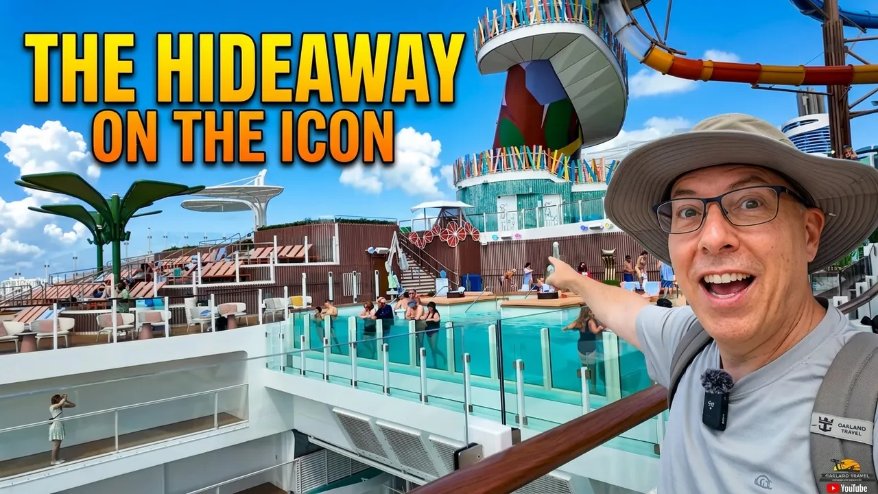 Icon Of The Seas Embarkation Day | Upper Decks & The Hideaway