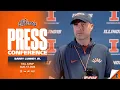 Illinois Football OC Barry Lunney Jr Press Conference 26
