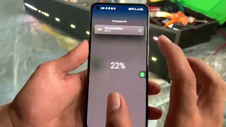 led art modification eye strobe animation and text content