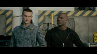 Furious Seven Funny Roman The Leader Scene 1080p 