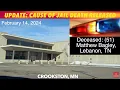 UPDATE Cause Of Jail Death In Polk County Minnesota Released