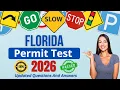 Florida FLHSMV Permit Test 2026 FL Learners Permit Knowledge Test Study Guide Practice Test