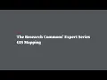 University Libraries Research Commons Expert Series - GIS and Mapping