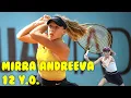Download Lagu When Mirra Andreeva is 12YO | Junior match highlights