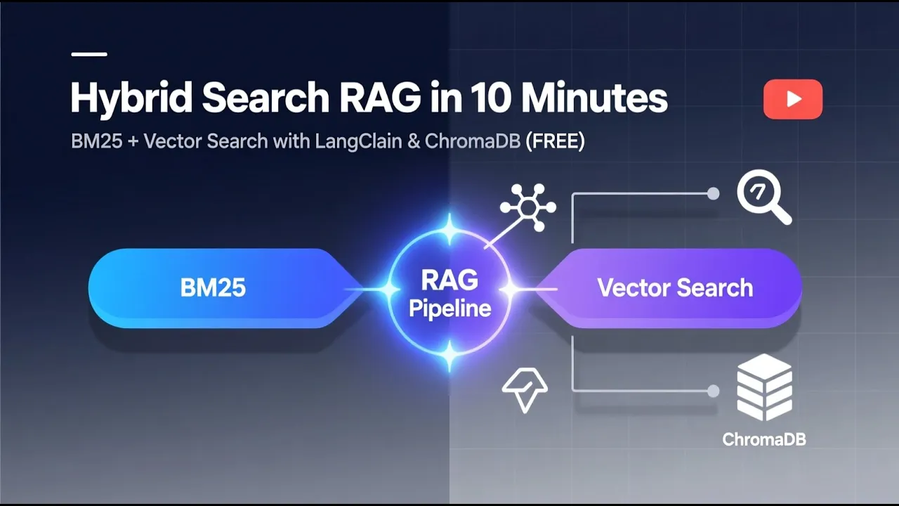 Hybrid Search RAG with BM25 and Vector Search: LangChain & ChromaDB Tutorial