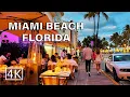 Download Lagu [4K]  Miami South Beach Florida - Evening Walking Tour