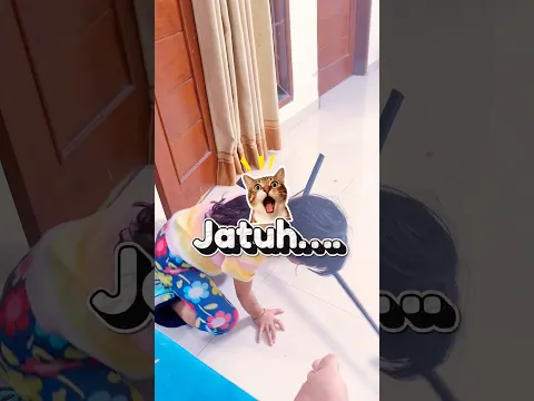 DARLEEN JATUH NYUNGSEP LAGI😭!! #viralvideo #tranding