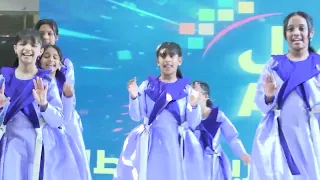 شوفوا الفن 😍🔥 في استعراض نشيد ووباه ما احلى جيزان