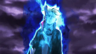 boruto lost control and used karma against boro