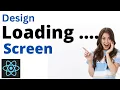 How to show loading while fetching data Loading page