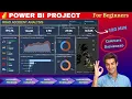 Power BI Project End to End Dashboard Beginners Power BI Tutorial 2023