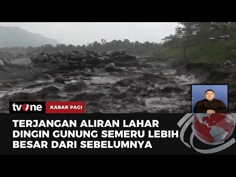 Lumajang kembali Diterjang Banjir Lahar Dingin Gunung Semeru