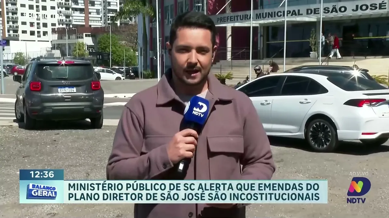 Ministério Público de SC recomenda veto a 32 emendas no Plano Diretor de São José