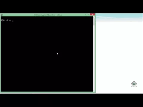 Oracle - SQL - Drop Table - YouTube thumbnail