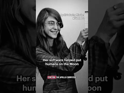Her software helped put humans on the Moon #space #stem #womeninstem #softwareengineer #apollo
