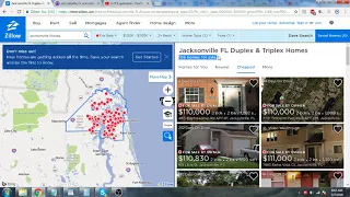 For VA - How to search properties on Zillow