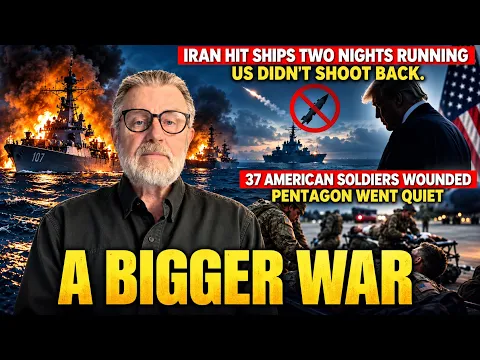 LARRY JOHNSON : L'Iran a bombardé des navires deux nuits de suite. Les États-Unis n'ont pas riposté. 37 soldats américains blessés.