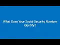 What Your Social Security Numbers Tells Us About You