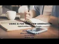 Using AI for test item generation by Olena Rossi