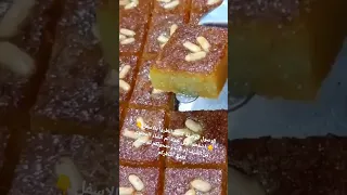 هريسة النمورة بثلاث مكونات والطعم فخم 