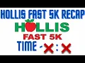 Hollis Fast 5K Recap ll Michael Robert Studer Runs l Vlog 36 21
