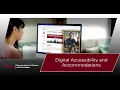 Digital Accessibility and Accommodations Recording