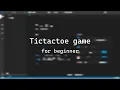 Tictactoe game with python and pygame part 2 for beginner Let s code together