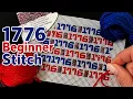 Beginner Needlepoint Easy 1776 Stitch for Patriotic Canvases
