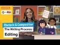 The Writing Process Editing Rhetoric Composition Study Hall
